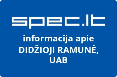 DIDŽIOJI RAMUNĖ, UAB