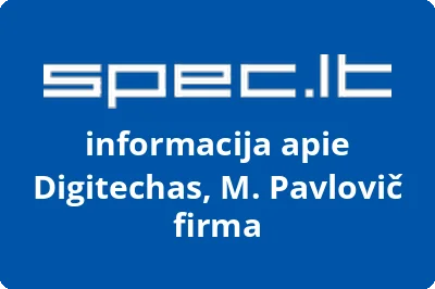 Digitechas, M. Pavlovič firma