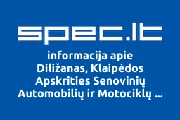 Diližanas, Klaipėdos Apskrities Senovinių Automobilių ir Motociklų Klubas | spec.lt