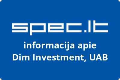 DIM investment, UAB