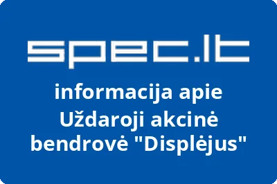 Displėjus, UAB | spec.lt