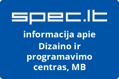Dizaino ir programavimo centras, MB