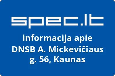 DNSB A. Mickevičiaus g. 56, Kaunas