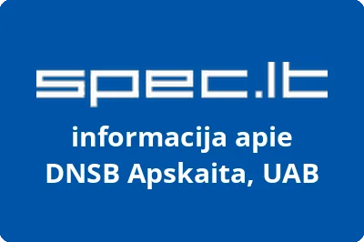 DNSB apskaita, UAB | spec.lt