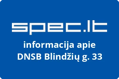 DNSB Blindžių g. 33 | spec.lt