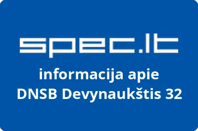 DNSB Devynaukštis 32