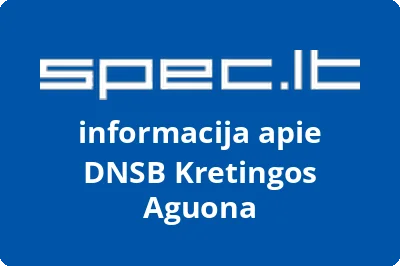 DNSB Kretingos aguona