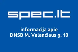DNSB M. Valančiaus g. 10 | spec.lt