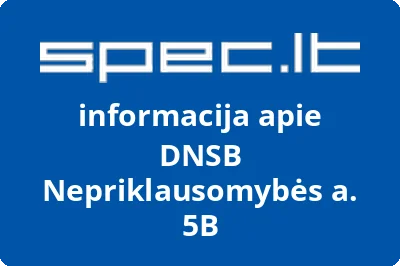 DNSB Nepriklausomybės a. 5B