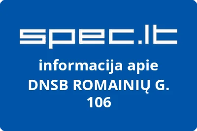 DNSB ROMAINIŲ G. 106