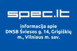 DNSB Šviesos g. 14, Grigiškių m., Vilniaus m. sav. | spec.lt
