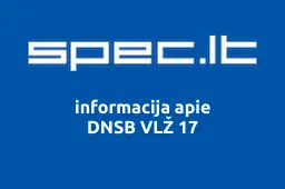 DNSB VLŽ 17 | spec.lt