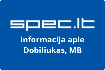 Dobiliukas, MB
