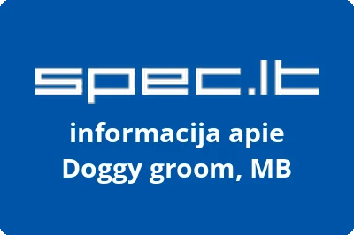 Doggy groom, MB | spec.lt