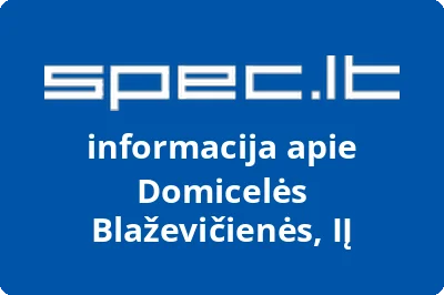 Domicelės Blaževičienės, IĮ