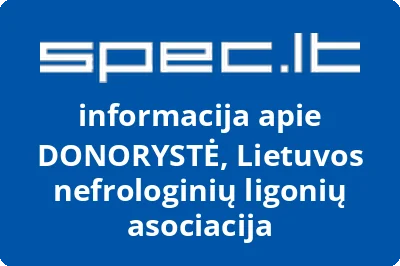 ASOCIACIJA DONORYSTĖ