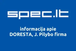 DORESTA, J. Pilybo firma | spec.lt