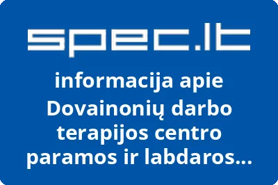 Dovainonių darbo terapijos centro paramos ir labdaros fondas