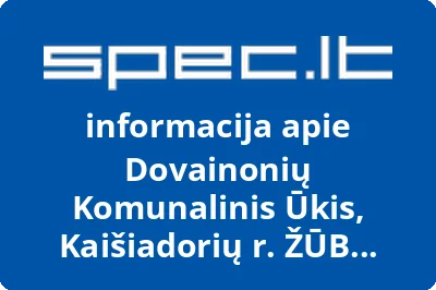 Dovainonių komunalinis ūkis, MB