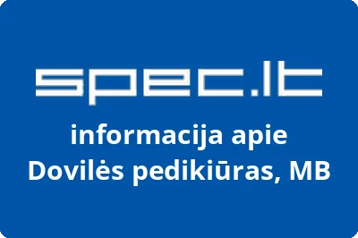 Dovilės pedikiūras, MB | spec.lt