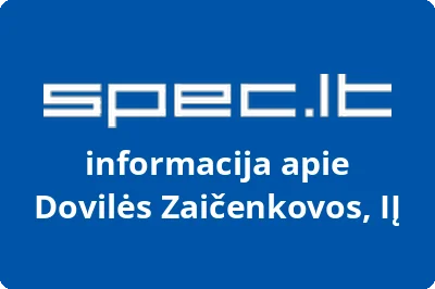 Dovilės Zaičenkovos, IĮ | spec.lt