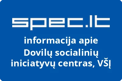 Dovilų socialinių iniciatyvų centras, VŠĮ