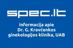 Dr. G. Kravčenkos ginekologijos klinika, UAB | spec.lt