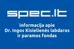 Dr. Ingos Kisielienės labdaros ir paramos fondas | spec.lt