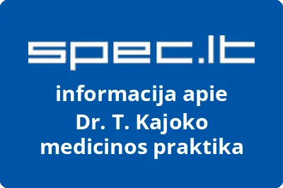 Dr. T. Kajoko medicinos praktika