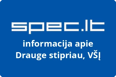 Drauge stipriau, VŠĮ | spec.lt