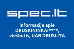 DRUSKININKAI****, viešbutis, UAB DRUSLITA | spec.lt