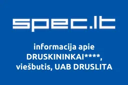 DRUSKININKAI****, viešbutis, UAB DRUSLITA