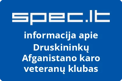 Druskininkų Afganistano karo veteranų klubas