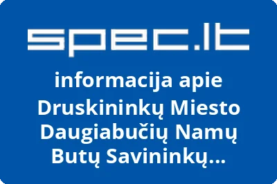 Druskininkų miesto daugiabučių namų butų savininkų asociacija