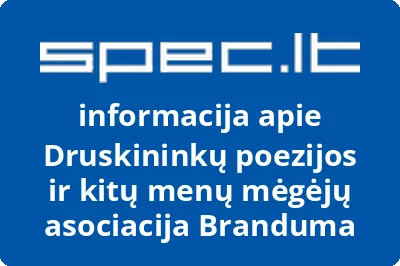 Druskininkų poezijos ir kitų menų mėgėjų asociacija Branduma