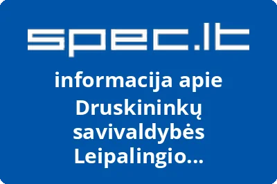 Druskininkų savivaldybės Leipalingio progimnazija | spec.lt