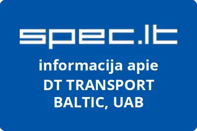 DT TRANSPORT BALTIC, UAB