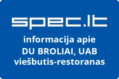 Du broliai, UAB