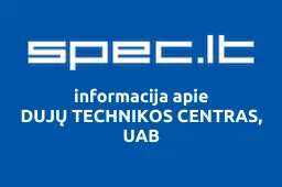 DUJŲ TECHNIKOS CENTRAS, UAB iliustracija