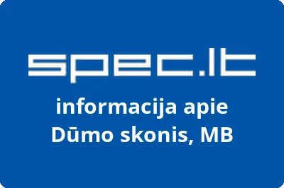 Dūmo skonis, MB | spec.lt