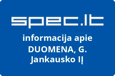 DUOMENA, G. Jankausko, IĮ