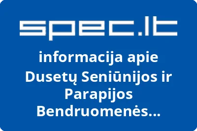 Dusetų Seniūnijos ir Parapijos Bendruomenės Santalka