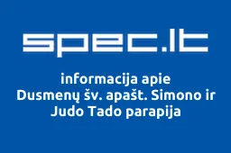 Dusmenų šv. apašt. Simono ir Judo Tado parapija | spec.lt