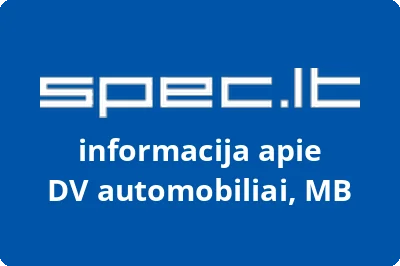 DV automobiliai, MB | spec.lt