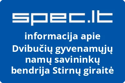 Dvibučių gyvenamųjų namų savininkų bendrija Stirnų giraitė | spec.lt