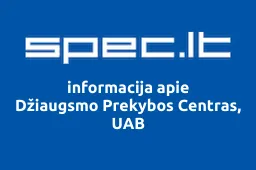 Džiaugsmo Prekybos Centras, UAB iliustracija