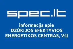 DZŪKIJOS EFEKTYVIOS ENERGETIKOS CENTRAS, VšĮ | spec.lt