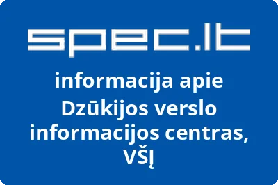 Dzūkijos verslo informacijos centras, VŠĮ