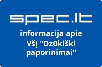 Dzūkiški paporinimai, VŠĮ | spec.lt