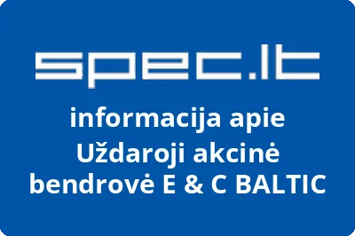 E & C BALTIC, UAB